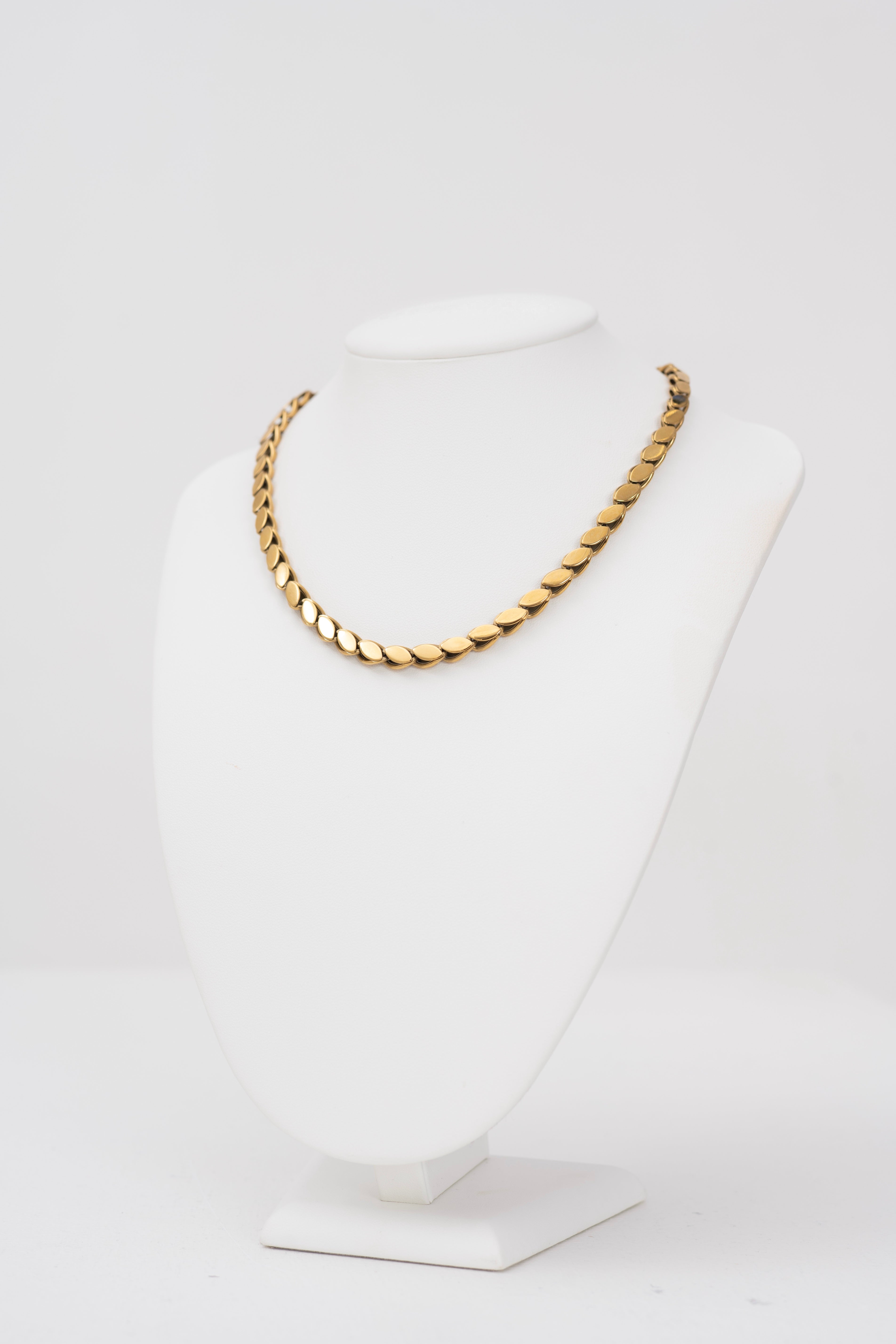 Collana goccia piccola specchiata