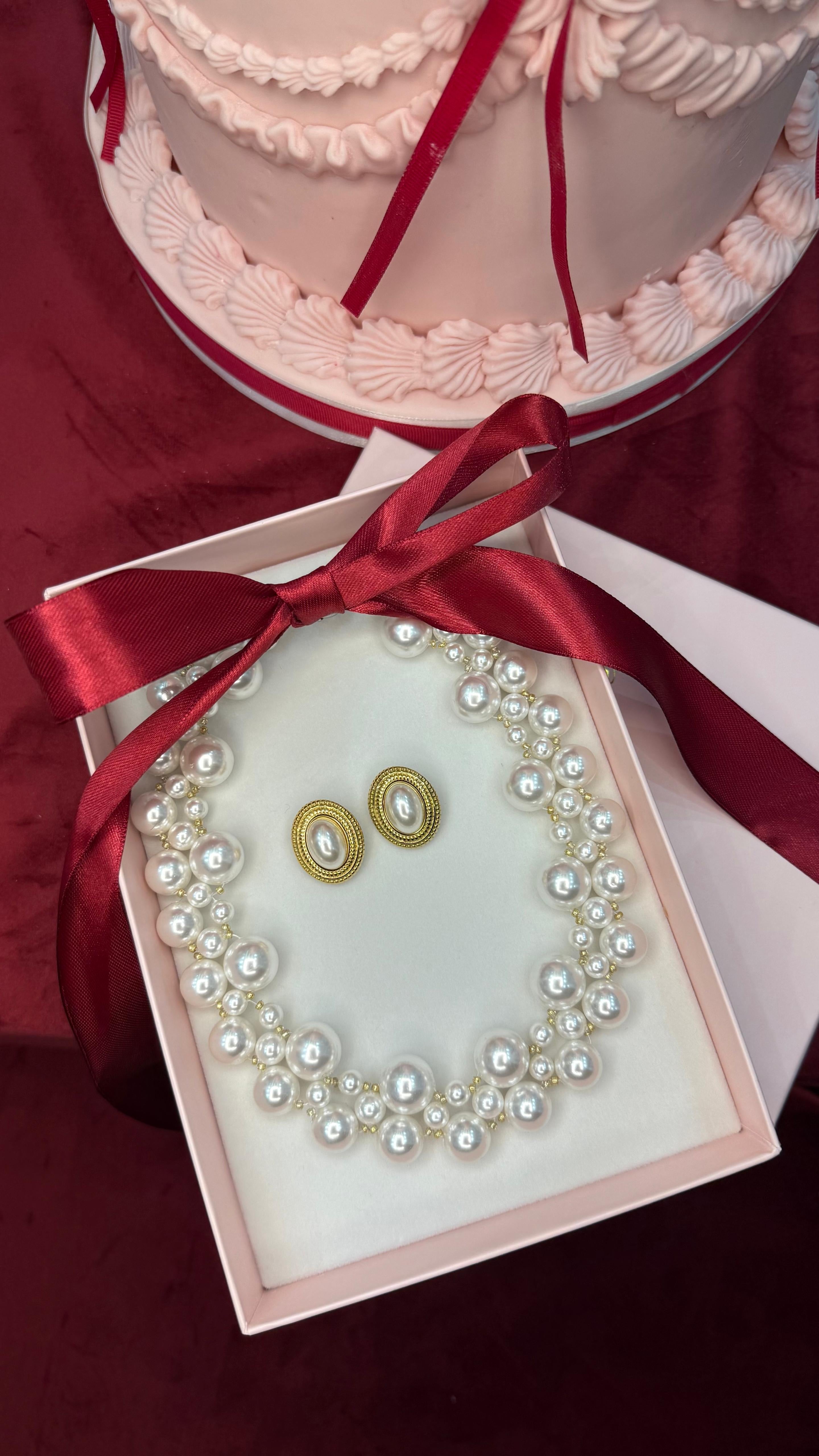 Set perla di mezzanotte