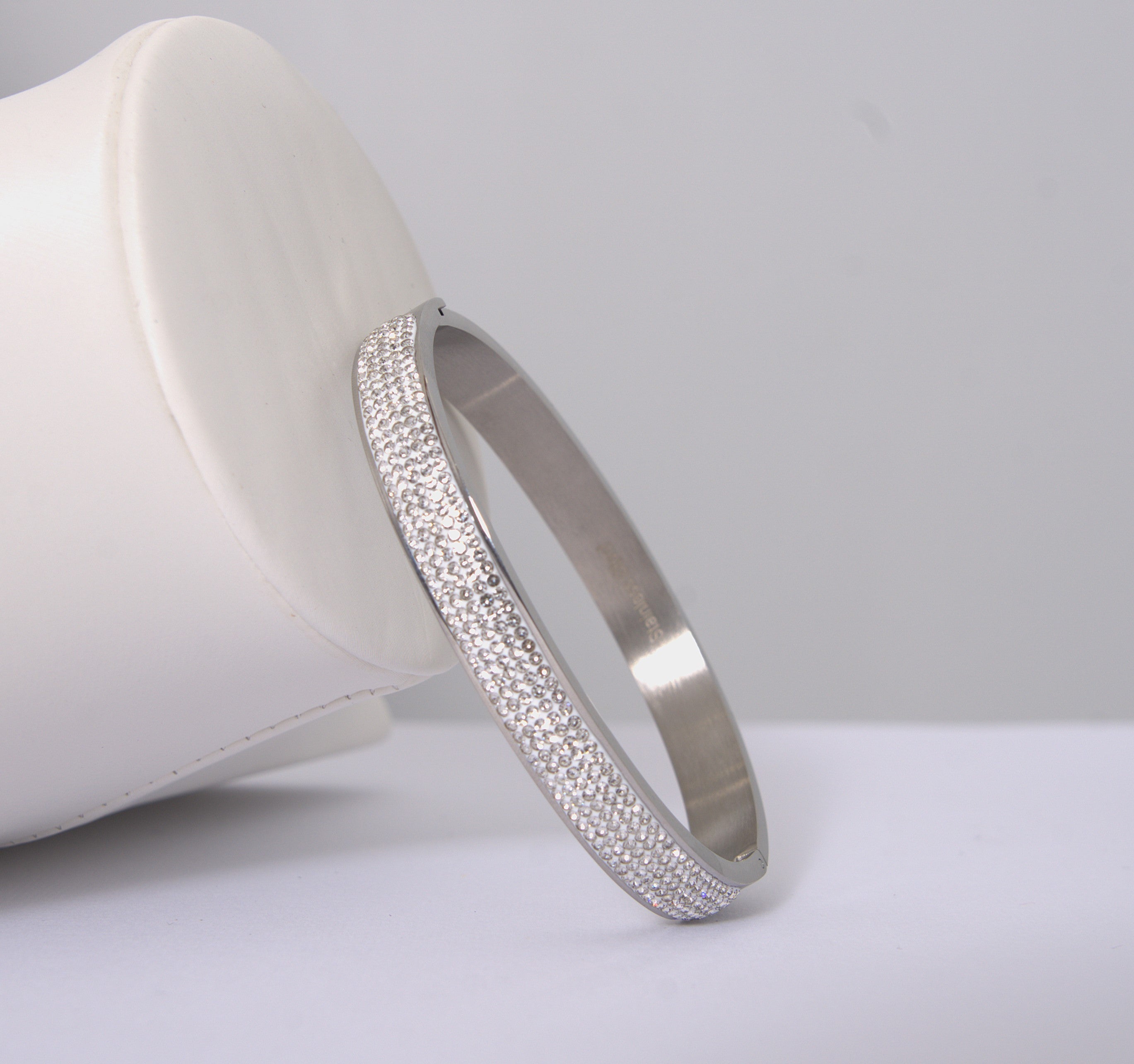 bracciale rigido Glamour con chiusura a scatto