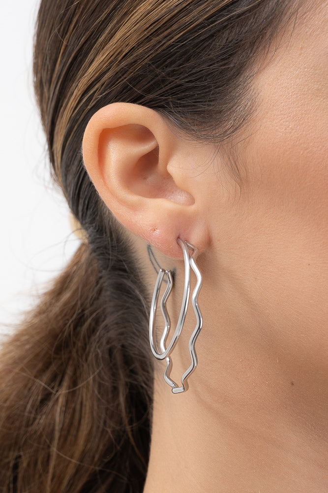 Orecchini Double Circle