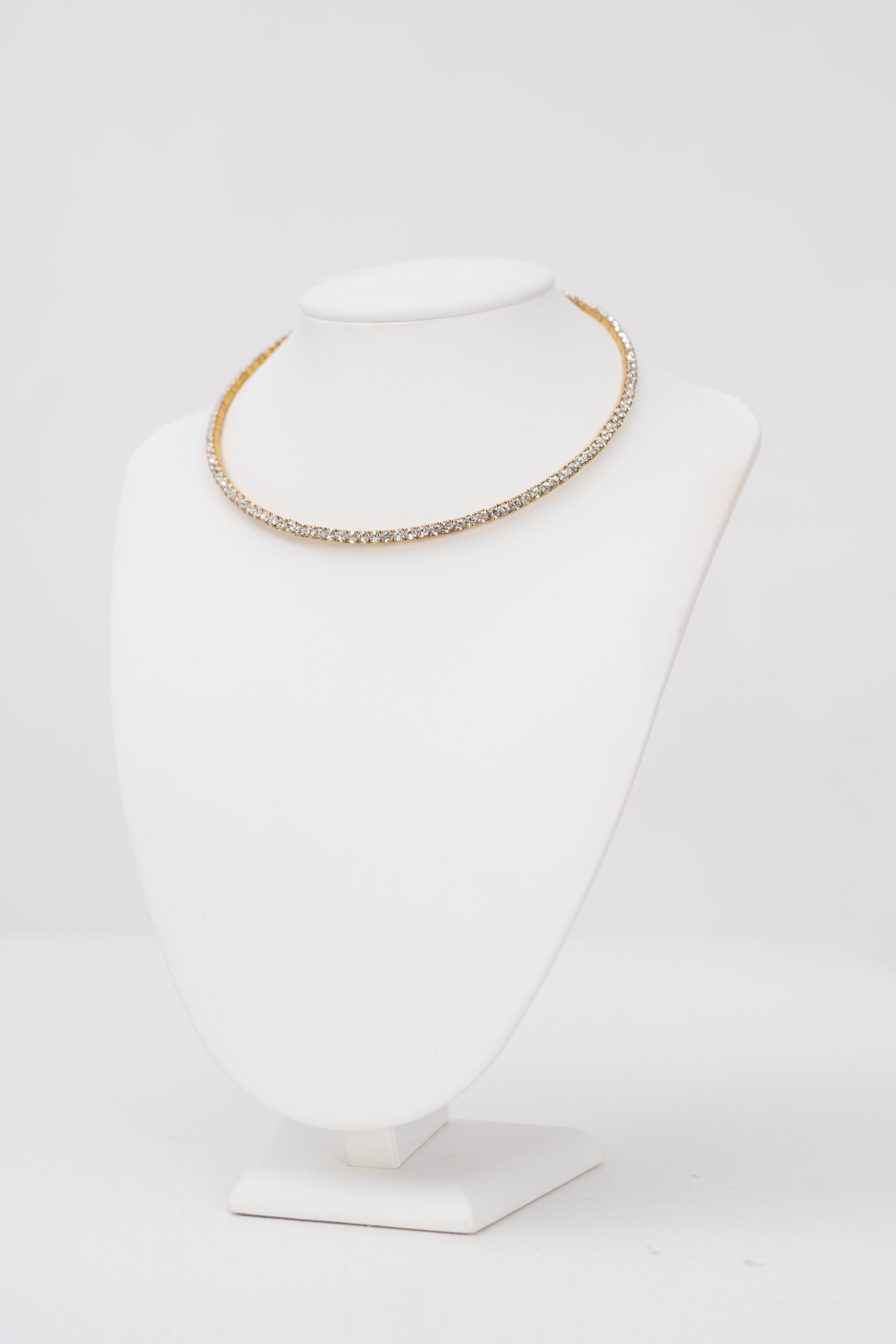 Collana tennis rigida