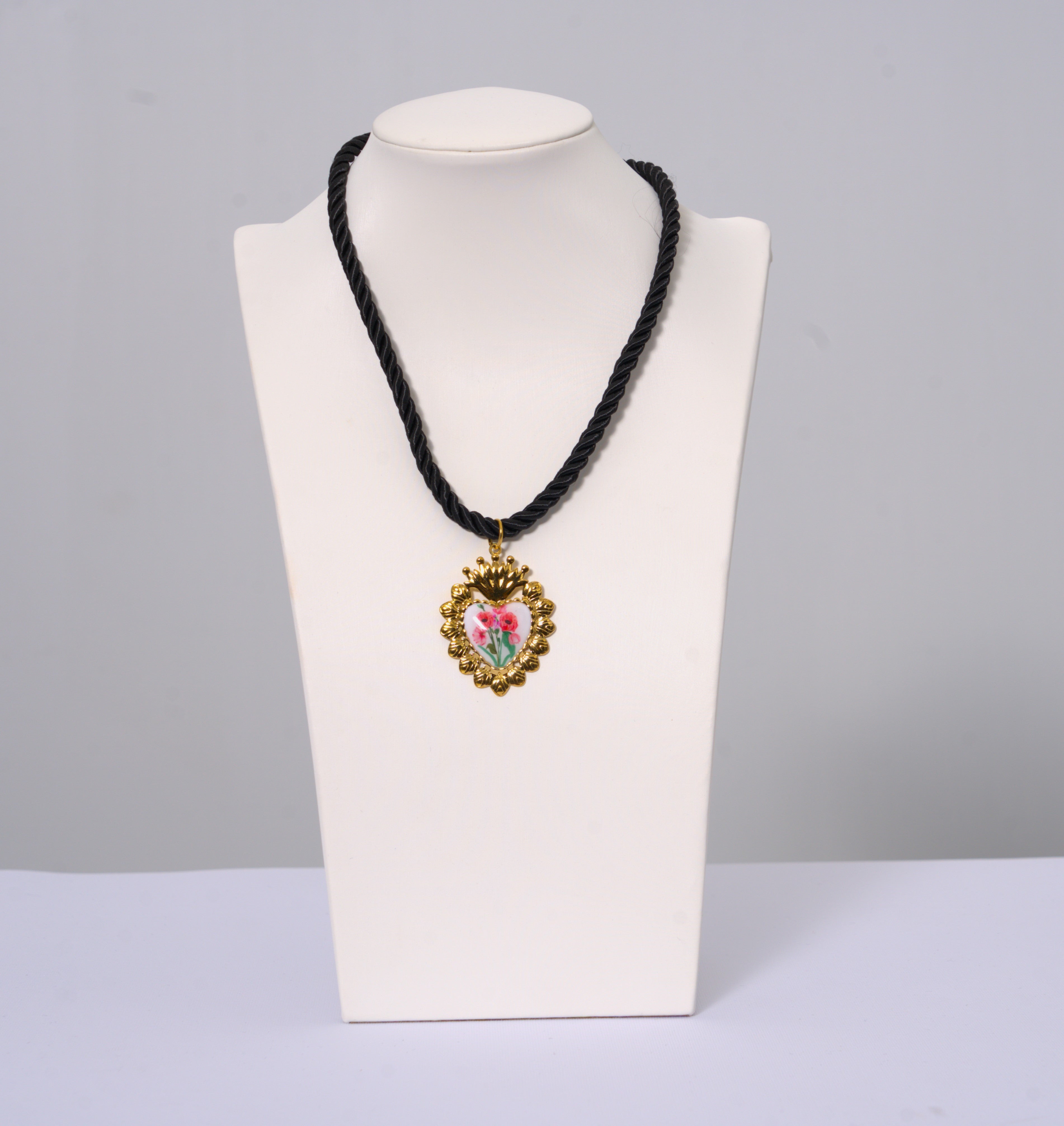 collana Cuore Fiorito