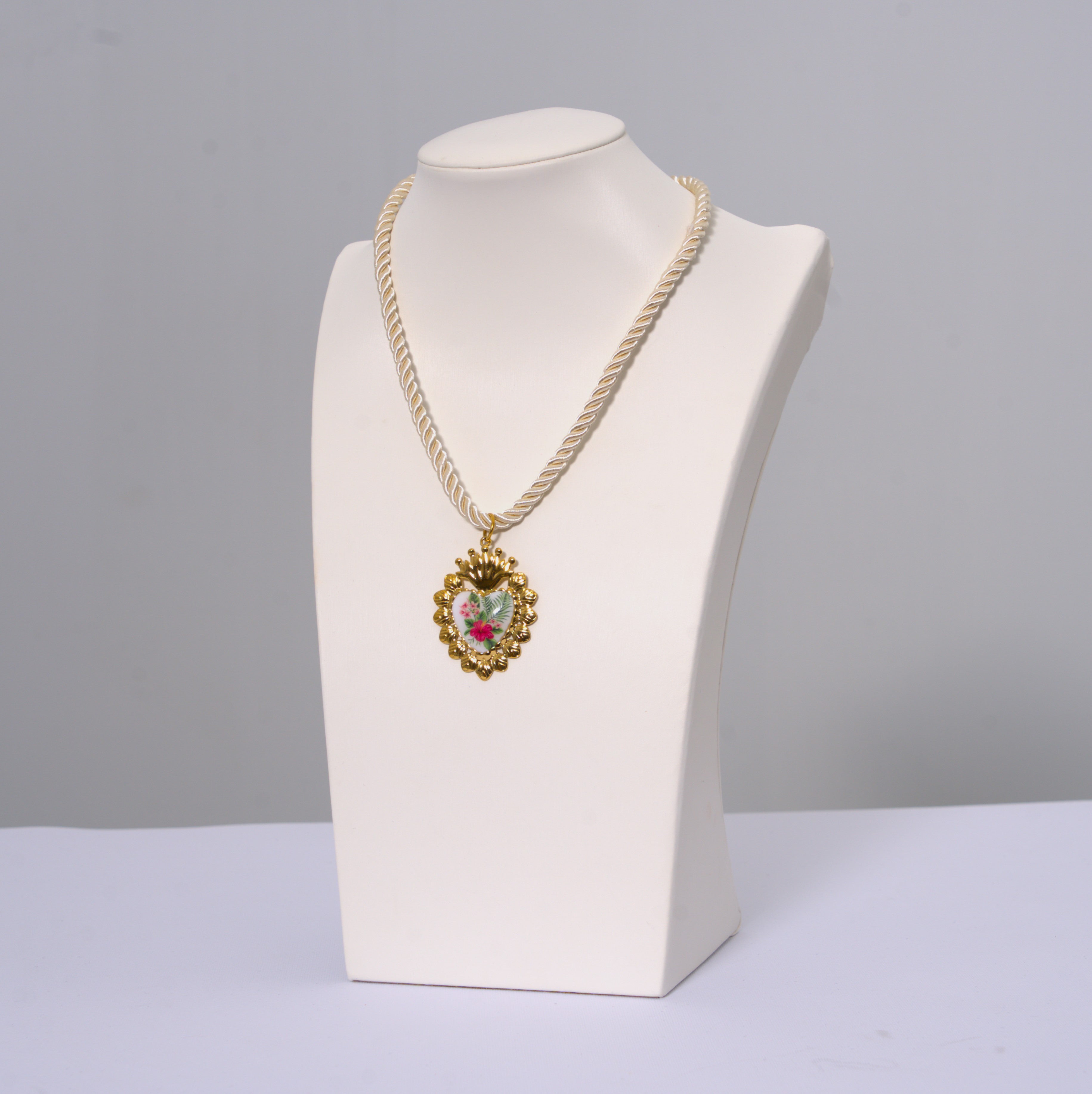 collana Cuore Fiorito