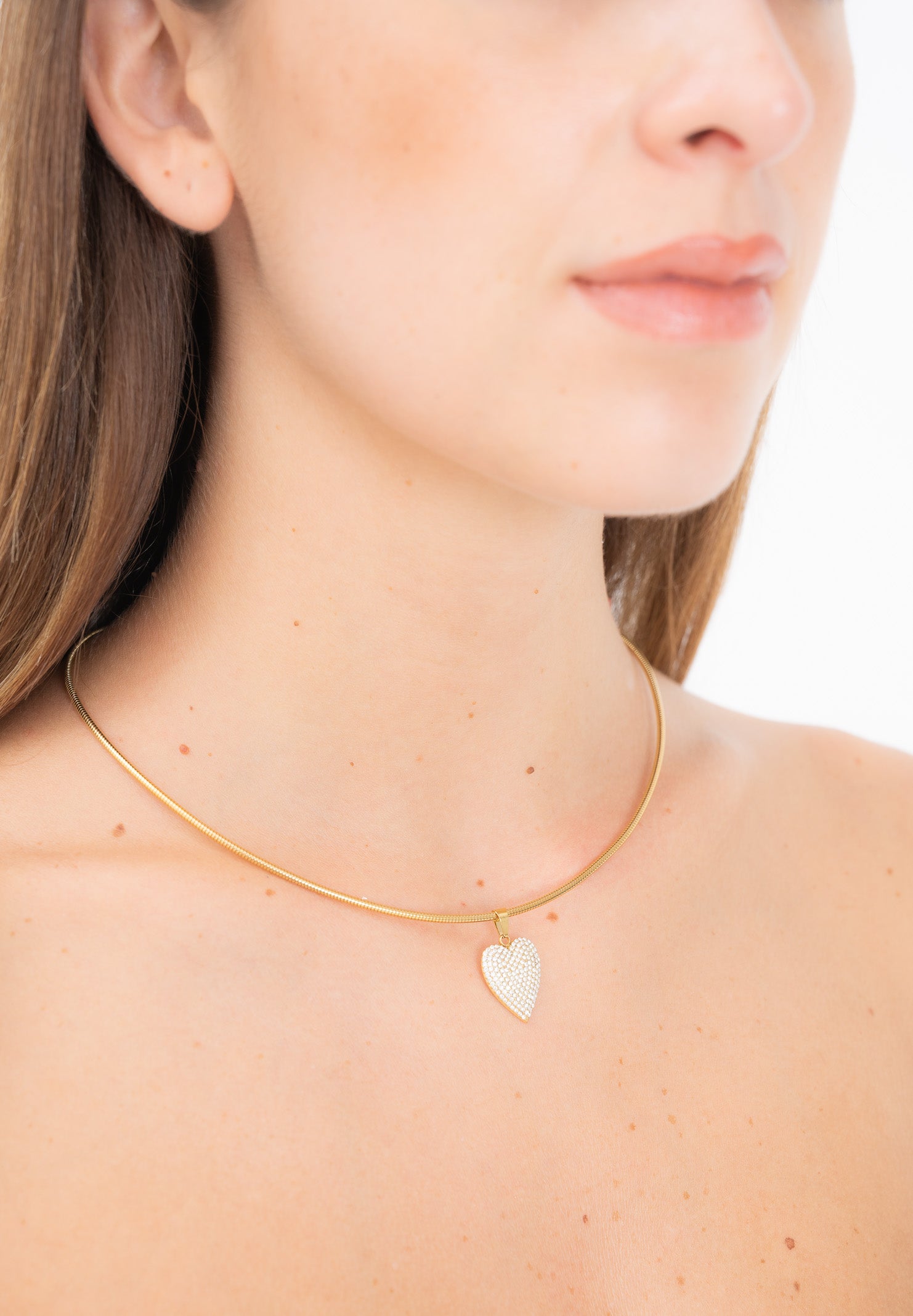 Collana Cuore Rigido